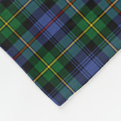 Baillie Hunting Clan Badge Tartan Pset Fleece Deken (Hoek)