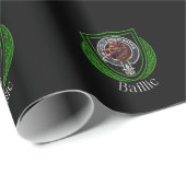 Baillie Scottish Clan Crest Cadeaupapier (Rol Hoek)