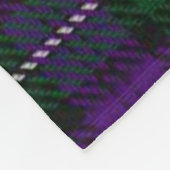 Baillie Scottish Clan Tartan Crest Fleece Deken (Hoek)