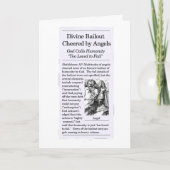 "Bailout Theme" Christmas Card Feestdagen Kaart (Voorkant)