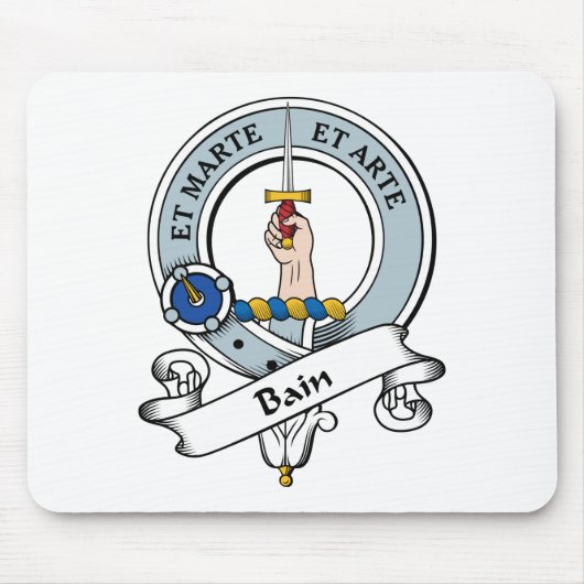 Bain Clan Badge Muismat (Voorkant)