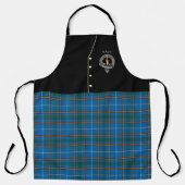 Bain Clan Badge & Tartan Kilt Schort (Voorkant)