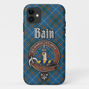 Bain Clan Badge & Tartan Phone Case