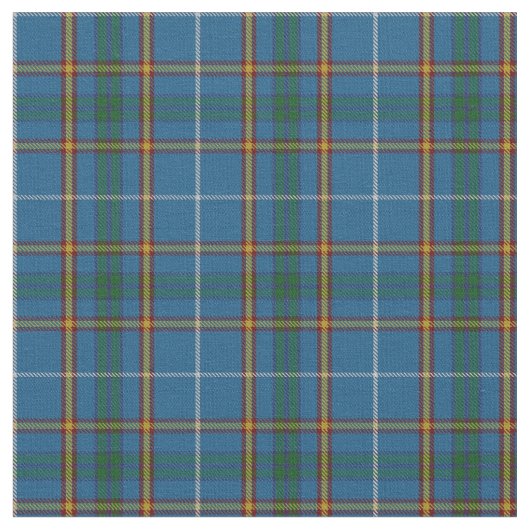 Bain Clan Scottish Tartan Pset Pattern Stof (Close Up)