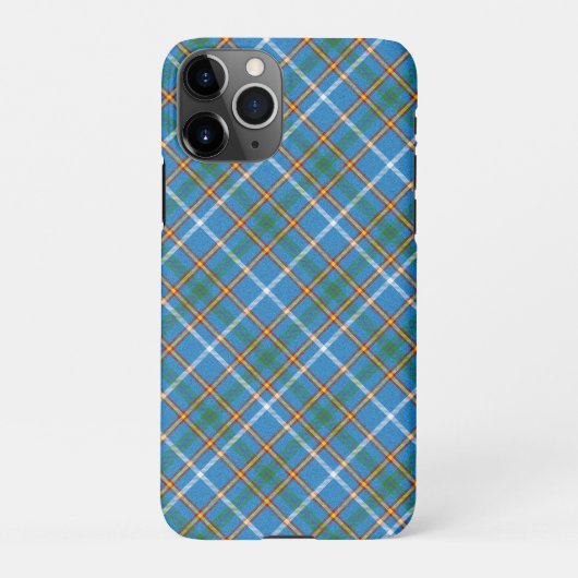 Bain Clan Tartan Plaid Patroon iPhone Hoesje (Achterkant)