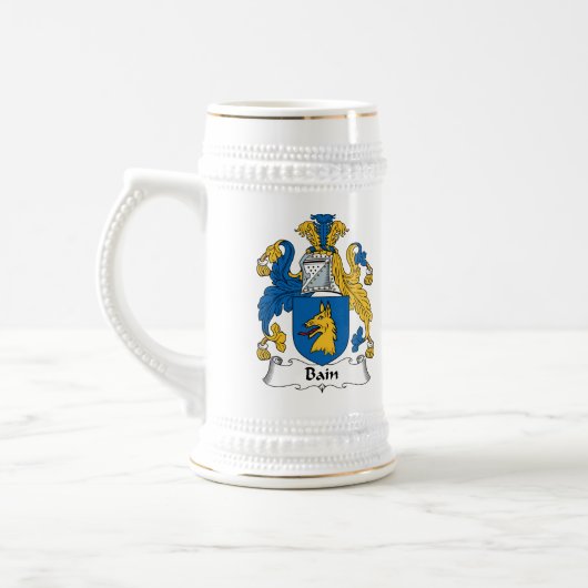 Bain Family Crest Bierpul (Links)