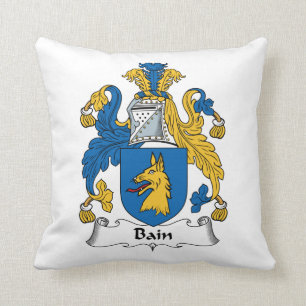 Bain Family Crest Kussen