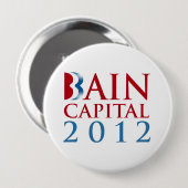 BAIN-KAPITAAL 2012 RONDE BUTTON 4,0 CM (Voorkant /achterkant)
