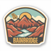 Bainbridge, Georgia Sticker (Voorkant)