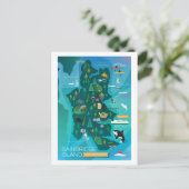 Bainbridge Island, Briefkaart Washington (Staand voorkant)