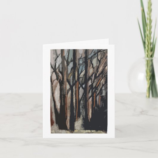 Bainbridge Island Groot Bos Kaart (Voorkant)