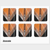 Bainbridge Island Houten Boot Festival Vierkante Sticker (Vel)