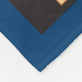 Bainbridge Island Retrostyled Poster Art Fleece Deken (Hoek)