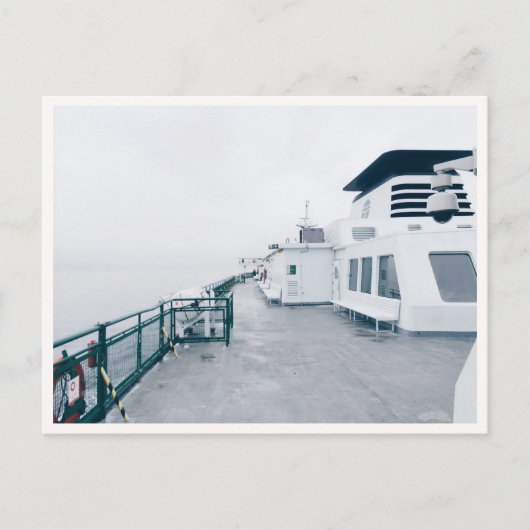 Bainbridge Island Veerboot Foto PNW Briefkaart (Voorkant)