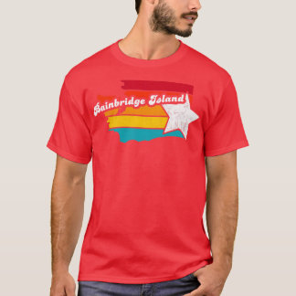 Bainbridge Island Vintage in nood zo T-shirt