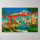 Bainbridge Island, Washington Poster (Voorkant)