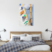 Bainbridge Island Wooden Boat Festival 3 Canvas Afdruk (Insitu (Slaapkamer))