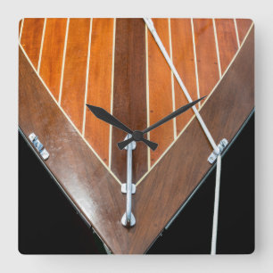 Bainbridge Island Wooden Boat Festival Vierkante Klok