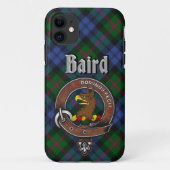 Baird Clan Badge & Tartan Phone Case (Achterkant)