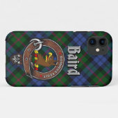 Baird Clan Badge & Tartan Phone Case (Achterkant (horizontaal))
