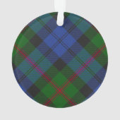 Baird Clan Hoogland Familie Plaid Ornament (achterkant)