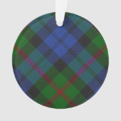 Baird Clan Hoogland Familie Plaid Ornament (voorkant)