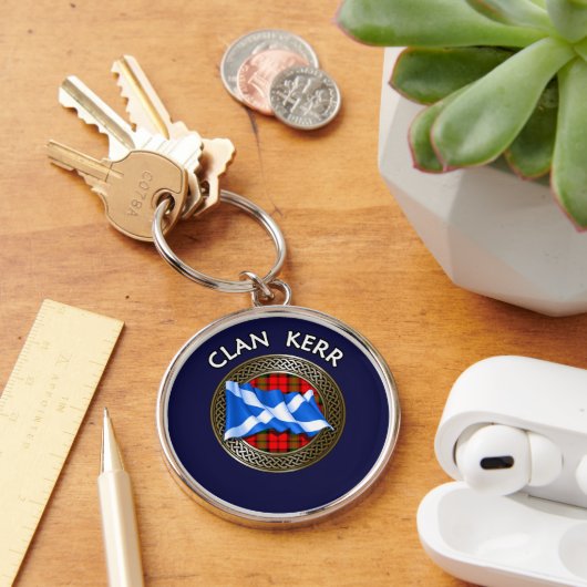 Baird Clan Schotse Knoop & Vlag Sleutelhanger (Bureau)