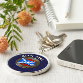 Baird Clan Schotse Knoop & Vlag Sleutelhanger (Zijkant)