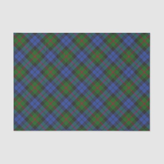 Baird Clan Tartan Plaid Patroon Tissuepapier (Voorkant)