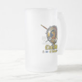 Baird Crest Badge Matglas Bierpul (Voorkant rechts)