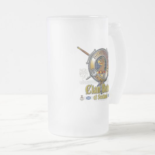 Baird Crest Badge Matglas Bierpul (Voorkant rechts)