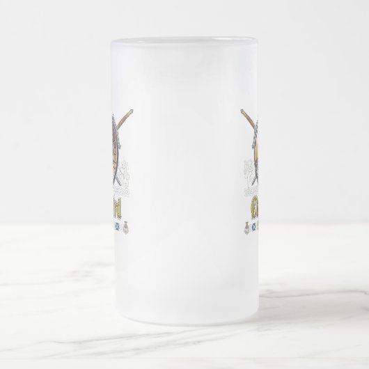 Baird Crest Badge Matglas Bierpul (Center)