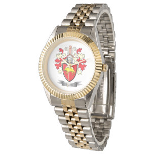 Baird Family Crest Coat of Arms Horloge