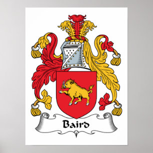 Baird Family Crest Poster