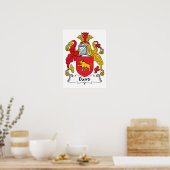 Baird Family Crest Poster (Keuken)