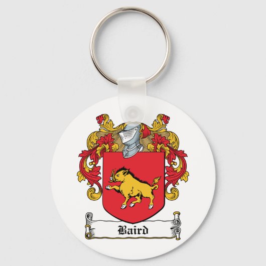 Baird Family Crest Sleutelhanger (Voorkant)