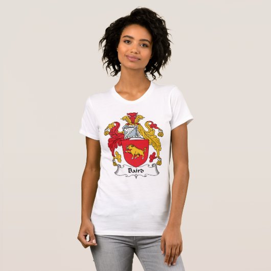 Baird Family Crest T-shirt (Voorkant volledig)