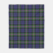 Baird Modern Schotlandse ruit Fleece Deken (Voorkant)
