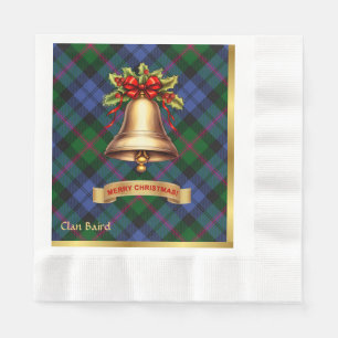 Baird Persoonlijke Tartan Kerstmis Servet