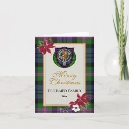 Baird Schotse Clan Tartan & Crest Kaart