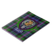Baird Schotse Clan Tartan & Crest Notitieboek (Linkerzijde)