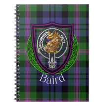 Baird Schotse Clan Tartan & Crest