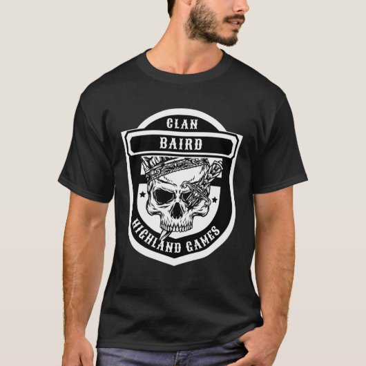Baird Scottish Clan Games T-shirt (Voorkant)