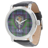 Baird Scottish Clan Tartan & Crest Horloge (Gekanteld)