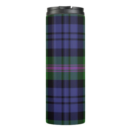 Baird Scottish Clan Tartan & Crest Thermosbeker (Achterkant)