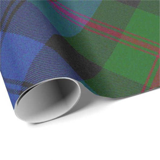 Baird Scottish Clan Tartan Pset Pattern Cadeaupapier (Rol Hoek)