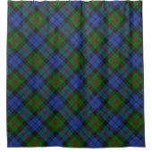 Baird Scottish Clan Tartan Pset Pattern Douchegordijn (Voorkant)