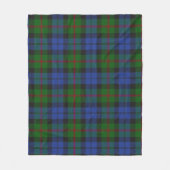 Baird Scottish Clan Tartan Pset Pattern Fleece Deken (Voorkant)