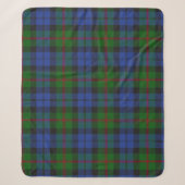 Baird Scottish Clan Tartan Pset Pattern Sherpa Deken (Voorkant)