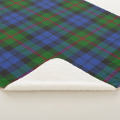 Baird Scottish Clan Tartan Pset Pattern Sherpa Deken (3/4)